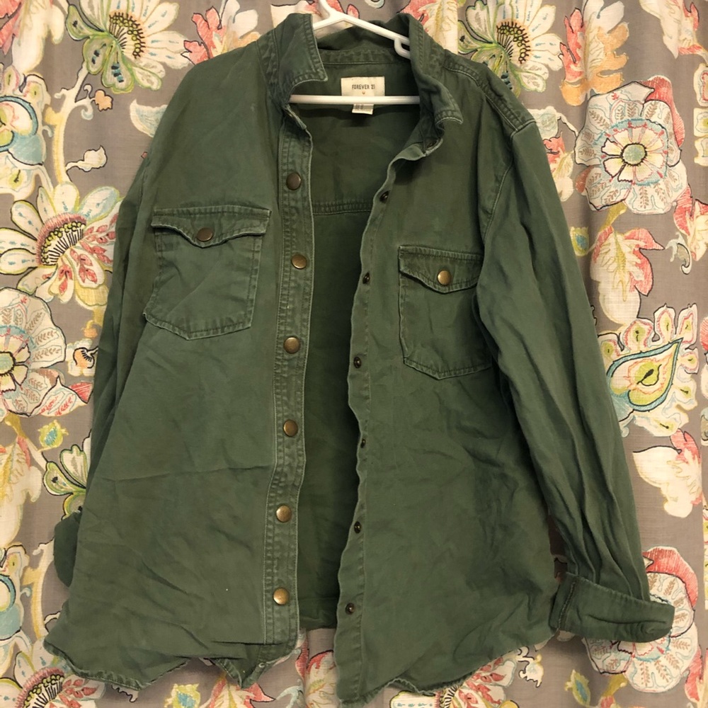 Green Army Jacket